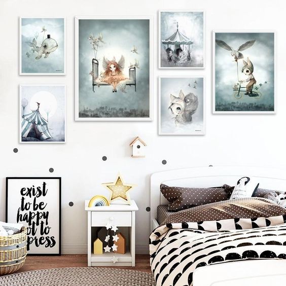 dans la chambre des enfants