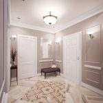 conception de couloir dans un style moderne