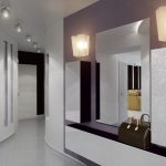 couloir intérieur dans l'appartement