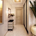 décoration intérieure du couloir de l'appartement dans une photo de style moderne