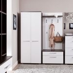 couloir en photo de style blanc