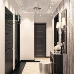 couloir dans une photo de style moderne