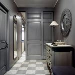 couloir en photo de style moderne