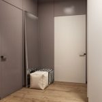 minimalisme pour le couloir de l'appartement photo